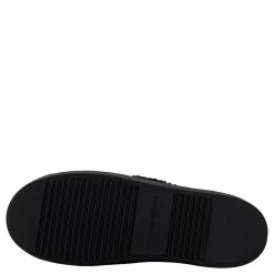 Tommy Hilfiger Lace-up Faux Shearling Snowboo Black