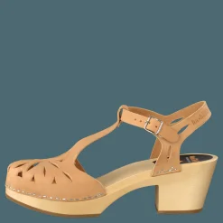 Swedish Hasbeens Lacy sandal nature