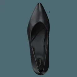 Clarks Laina55 Court2 Black Leather