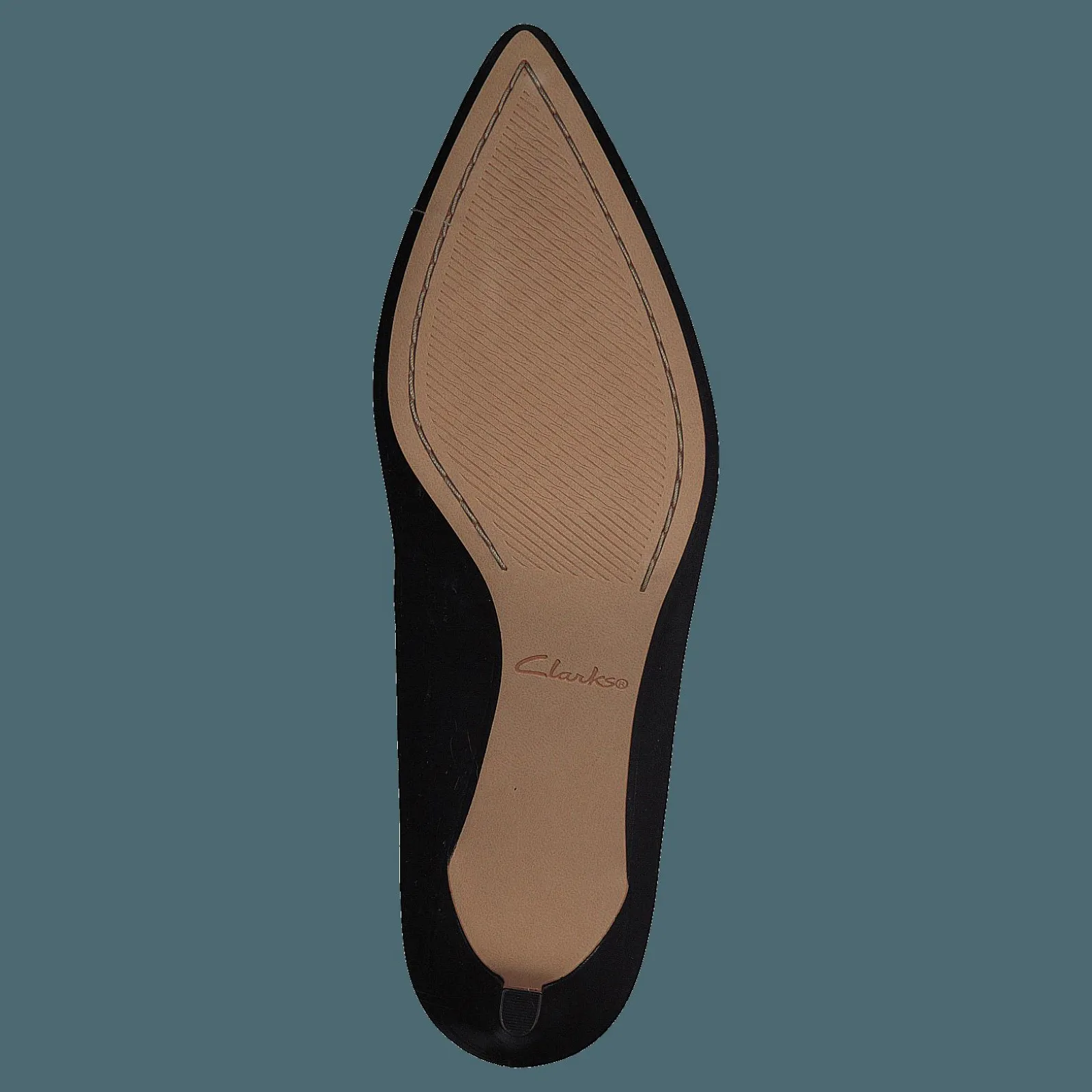 Clarks Laina55 Court2 Black Leather