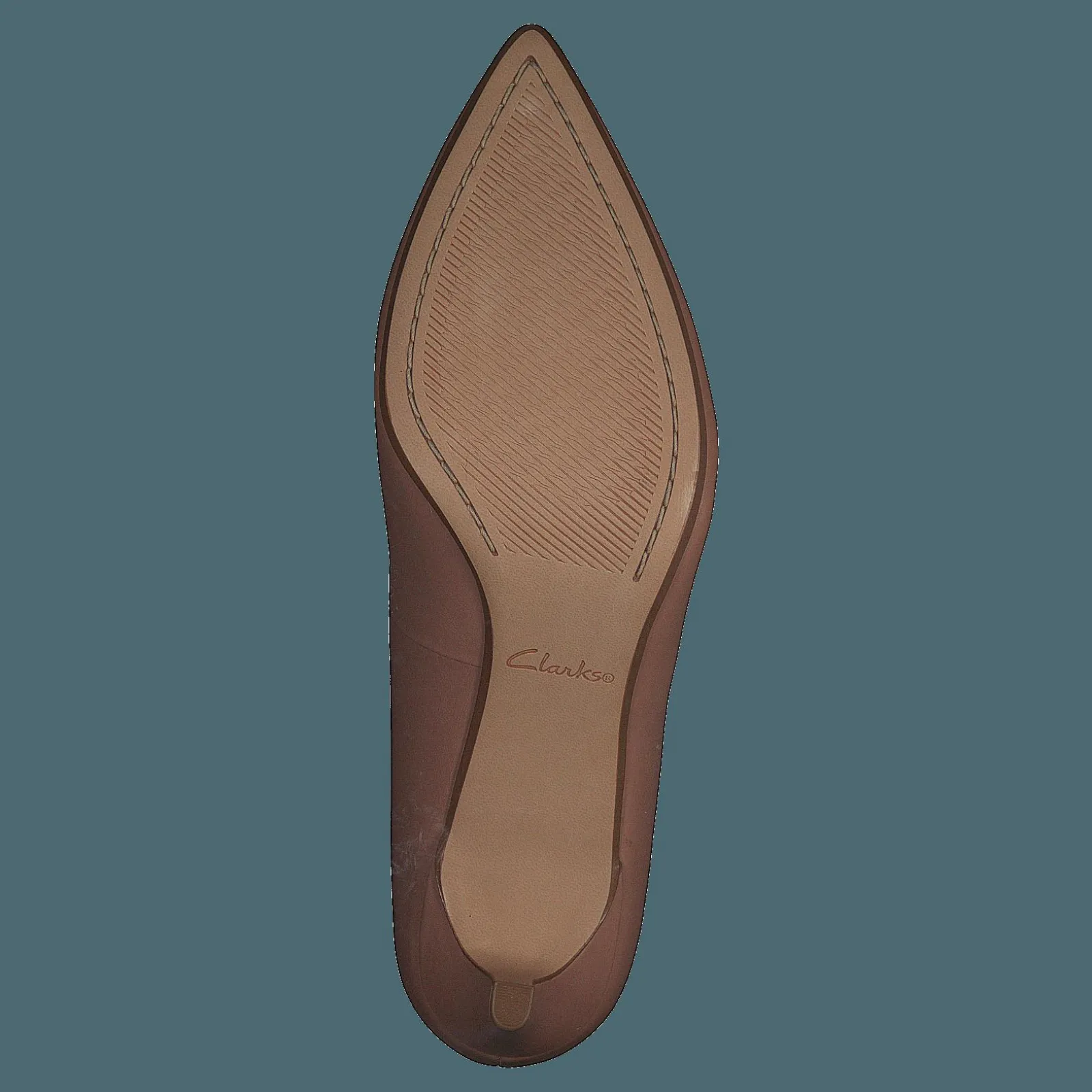 Clarks Laina55 Court Pralin Leather
