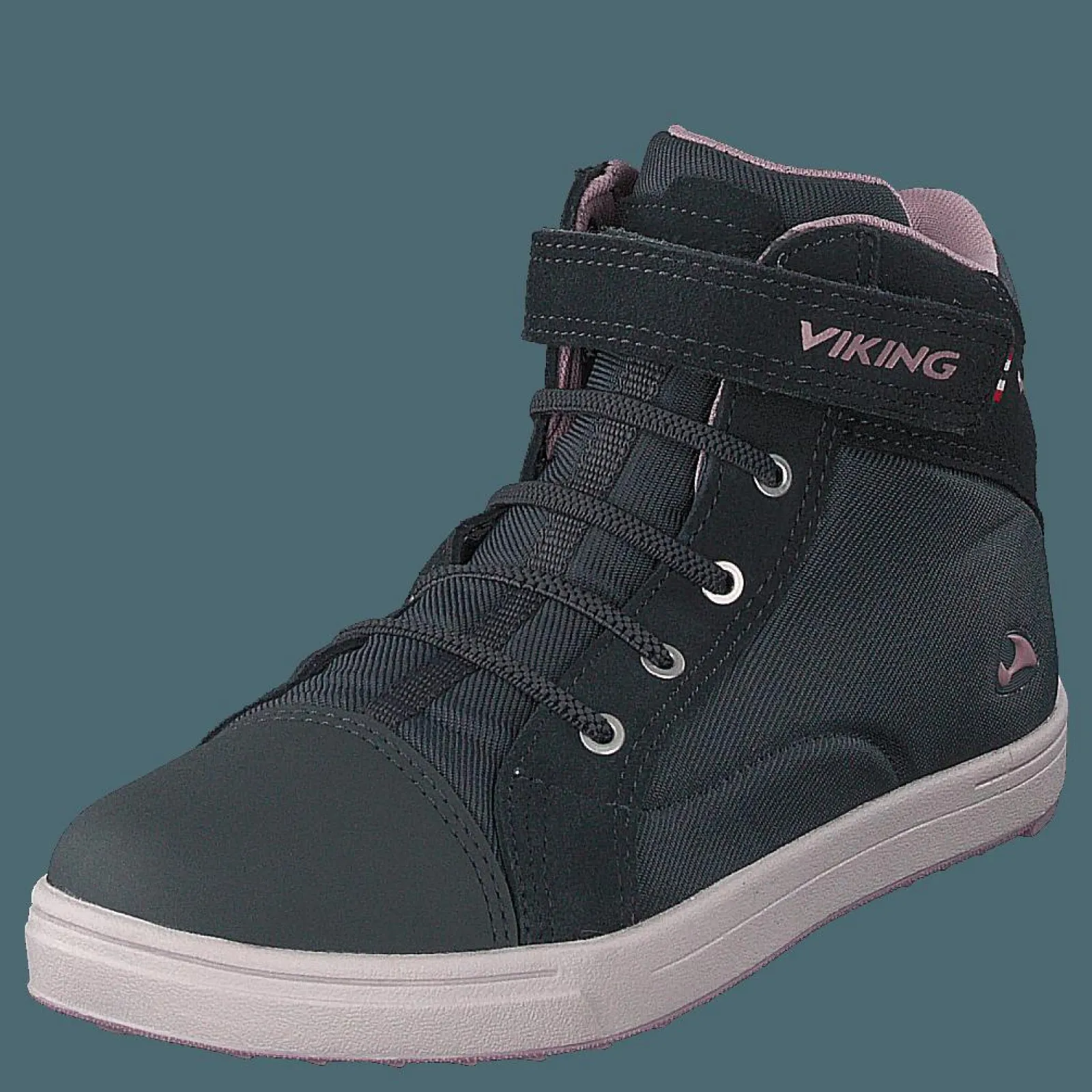 Barn Viking Leah mid kids GTX Dark grey/Dusty pink