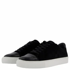 Sneaky Steve Lescape Suede Shiny Black