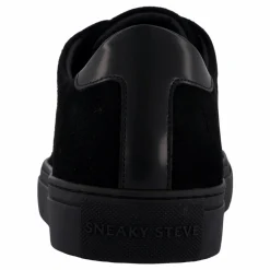 Sneaky Steve Lescape Suede Shiny Total Black