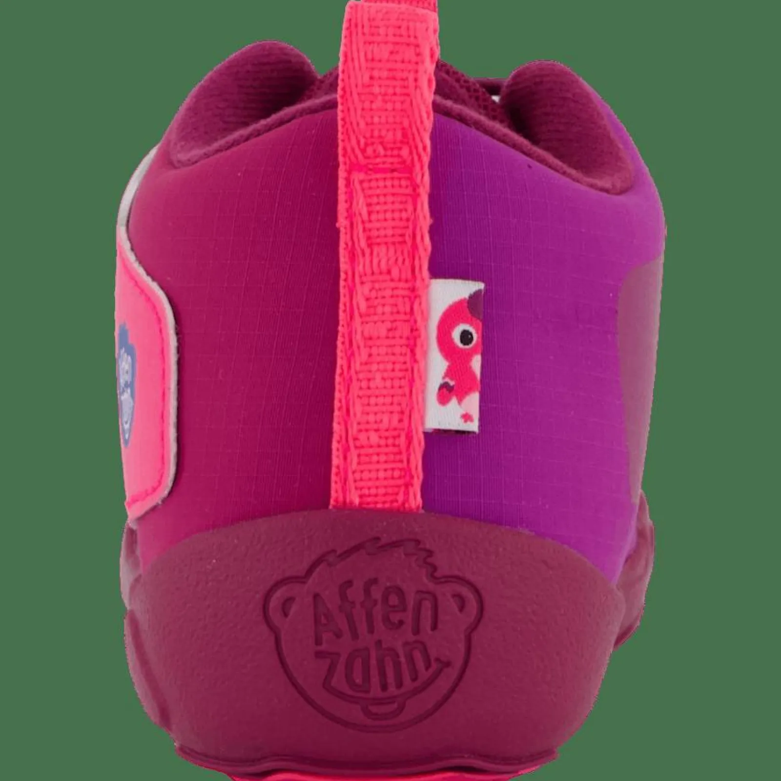 Barn Affenzahn Low Boot Vegan Trail Flamingo
