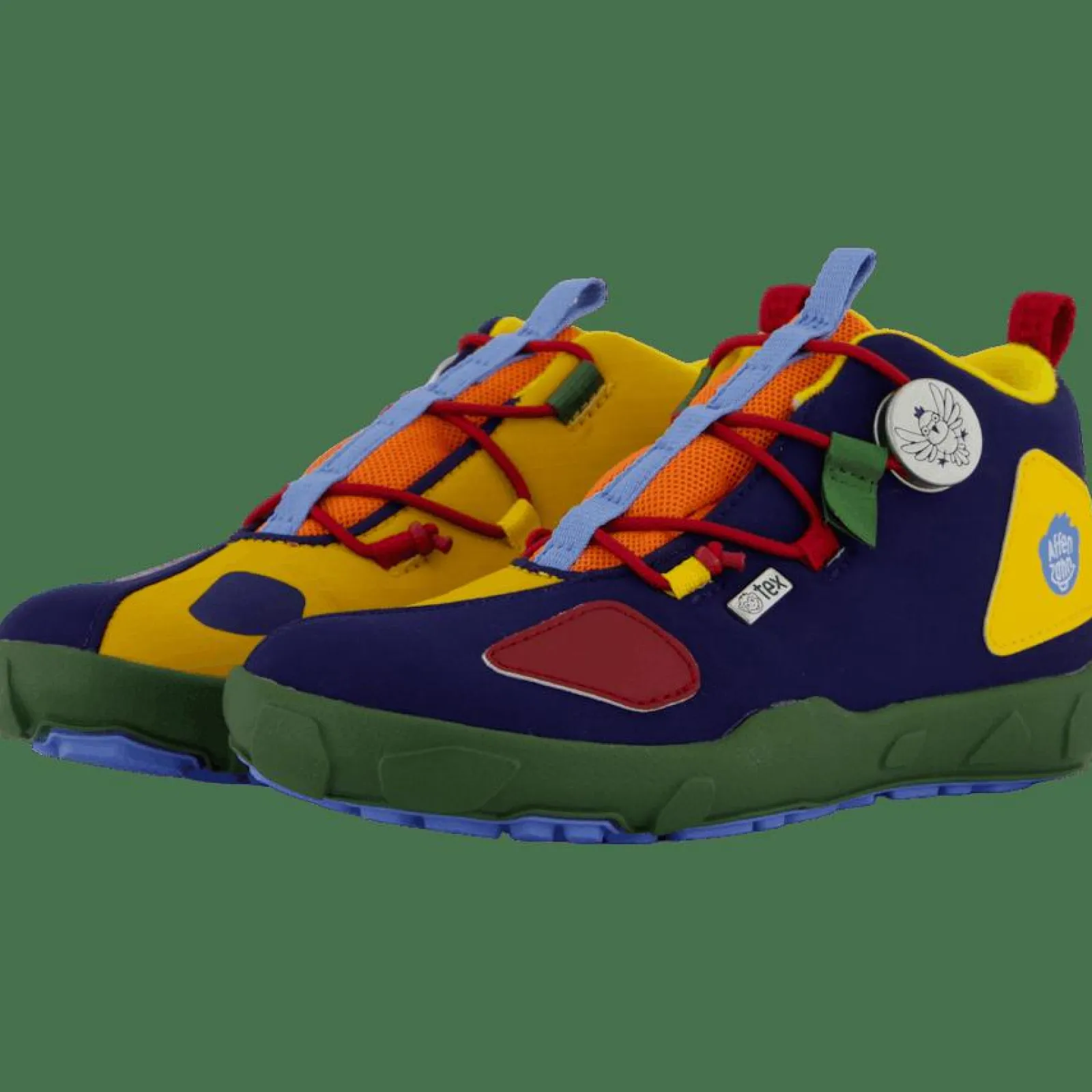 Barn Affenzahn Low Boot Vegan Trail Paradise Bird