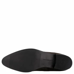 Tommy Hilfiger Low Cowboy Flat Suede Dark Coffee