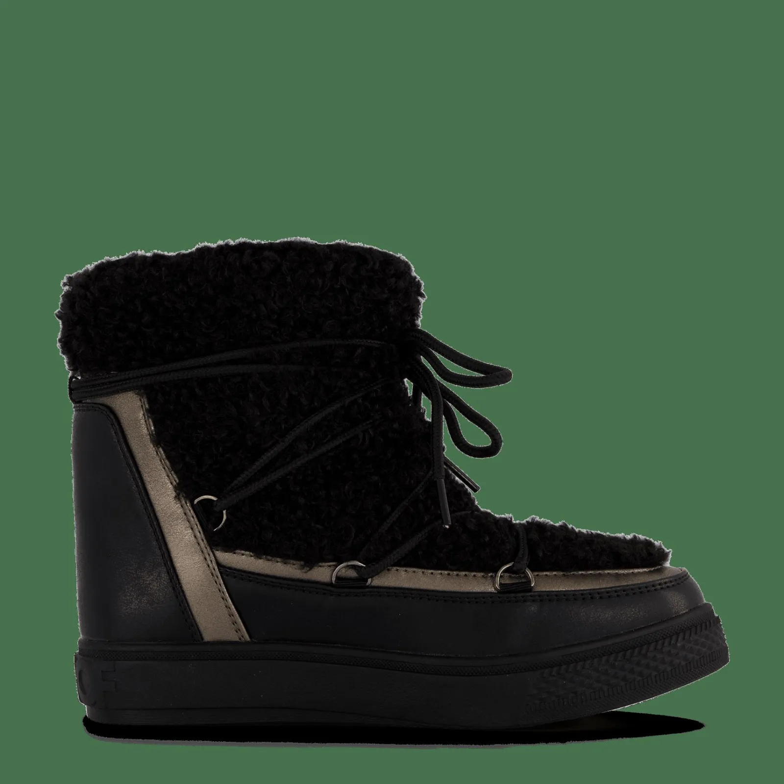 Colors of California Low Snowboot Black