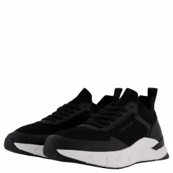 Calvin Klein Low Top Lace Up Mix Ck Black