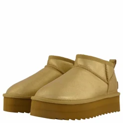 Colors of California Lowboot Plateau Metallic Tan