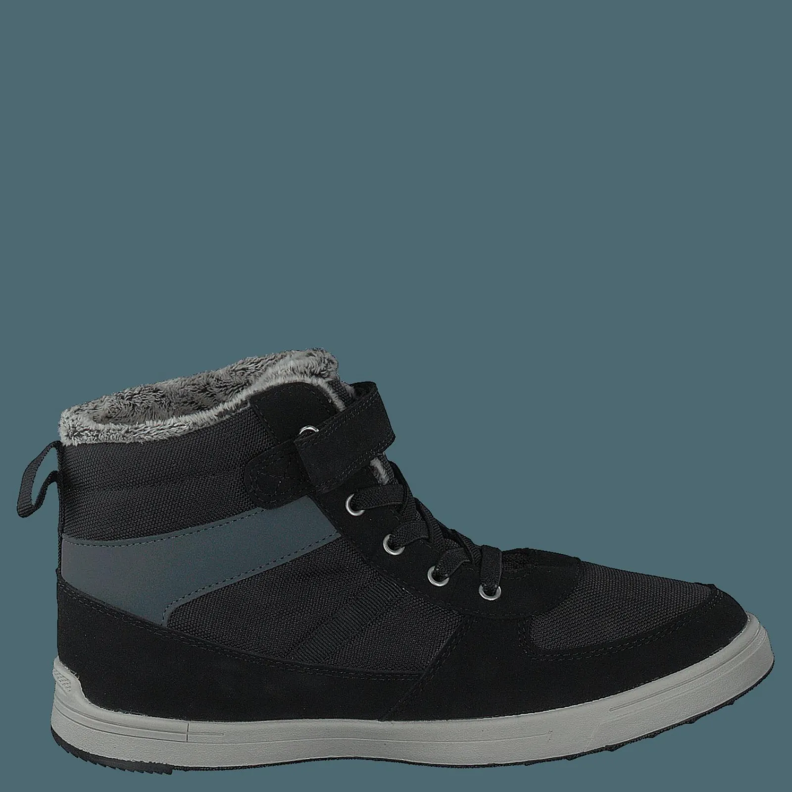 Barn Viking Lucas Mid WP Warm Jr Black/Grey