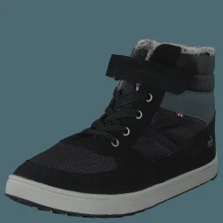 Barn Viking Lucas Mid WP Warm Jr Black/Grey