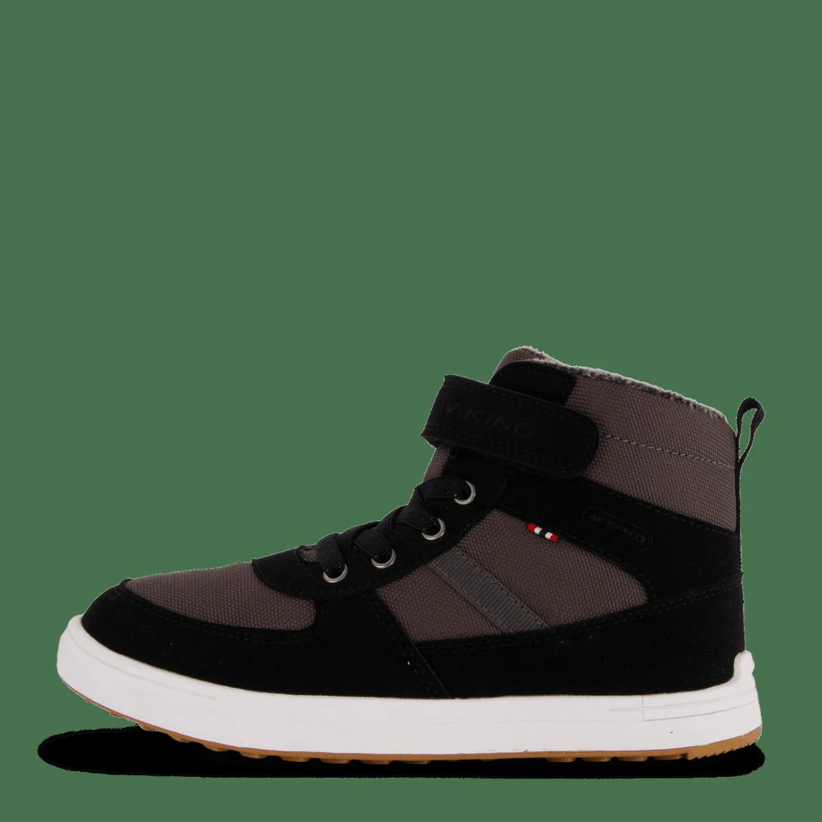 Barn Viking Lucas Mid WP Warm Jr Black/Charcoal
