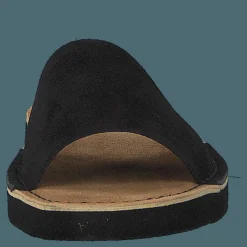 Clarks Originals Lunan Slide Black Leather