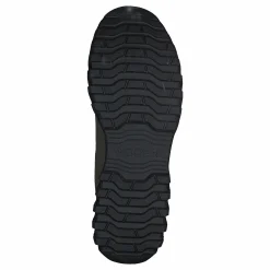 Woden Magda Rubber Track Boot Dark Olive/black