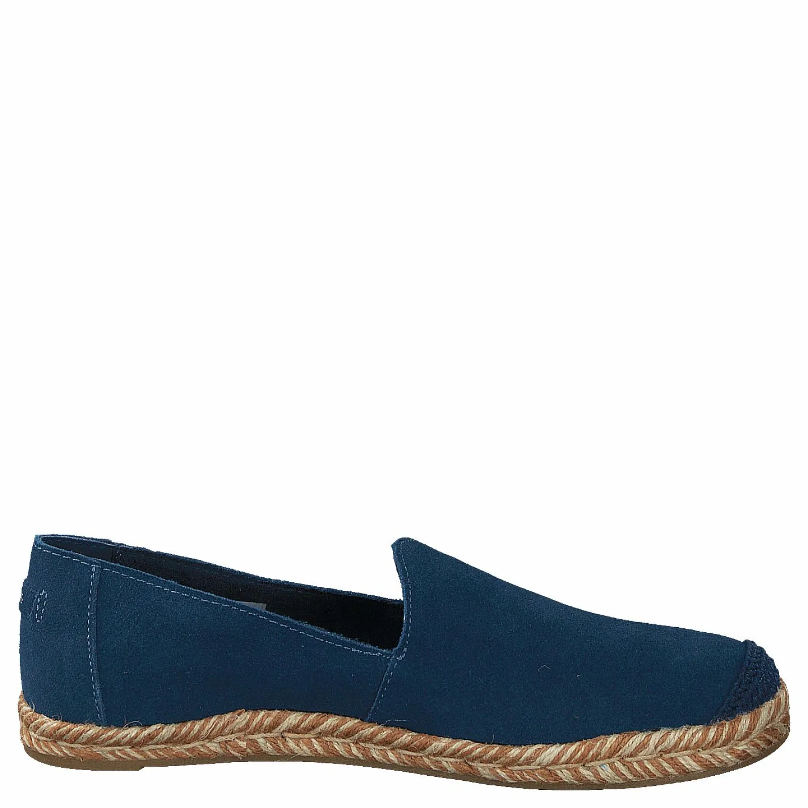 Toms Majolica Blue Suede Wm Pismo E Blue