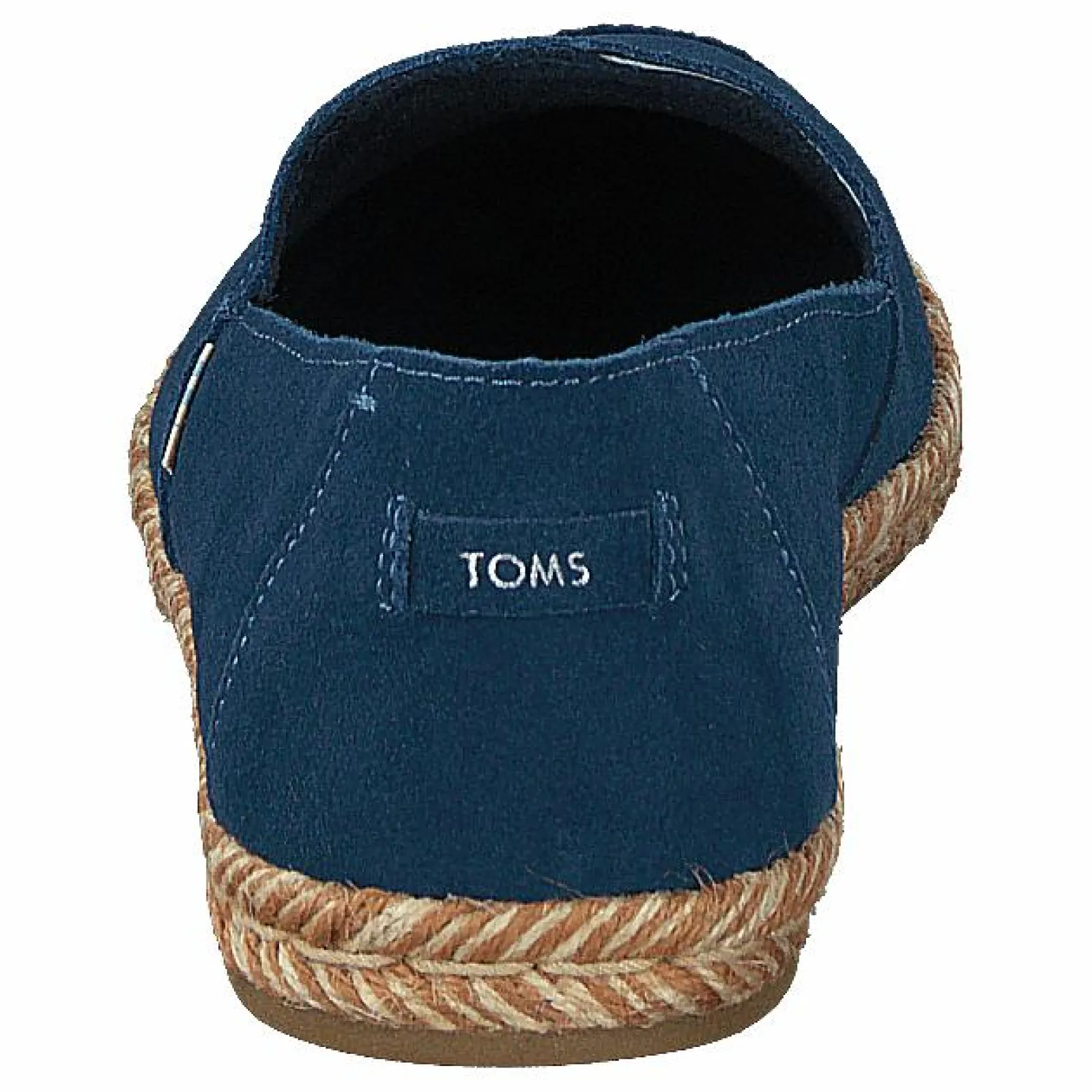 Toms Majolica Blue Suede Wm Pismo E Blue