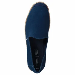 Toms Majolica Blue Suede Wm Pismo E Blue