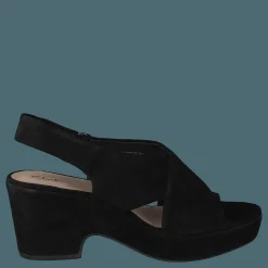 Clarks Maritsa Lara Black Suede