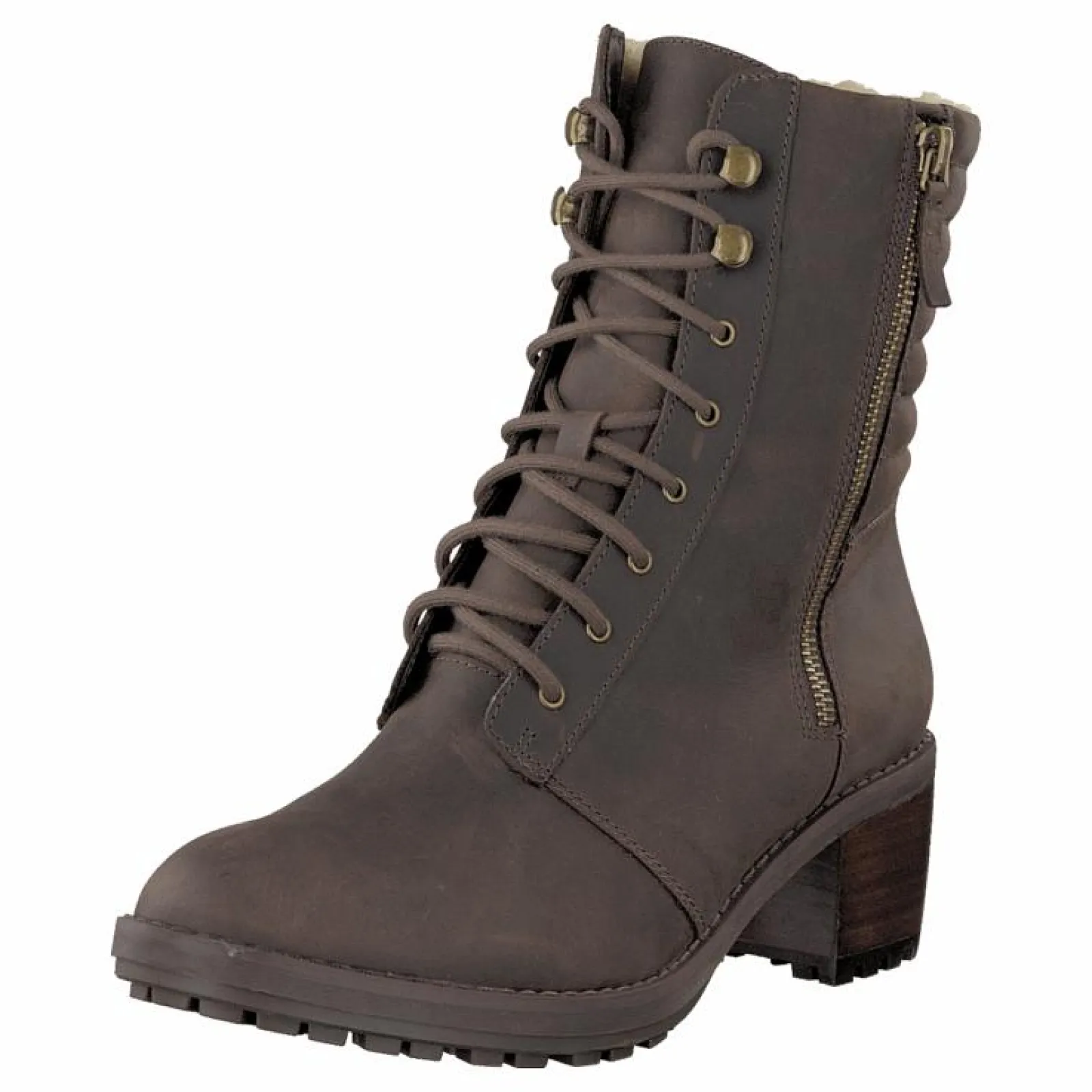 Clarks Maroda Spritz Taupe Leather