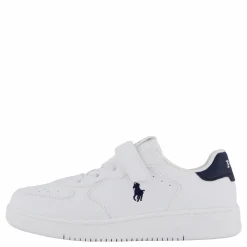 Barn Ralph Lauren Junior Masters Court Ps C-'white / Navy Tumbled
