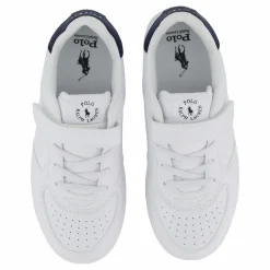 Barn Ralph Lauren Junior Masters Court Ps C-'white / Navy Tumbled