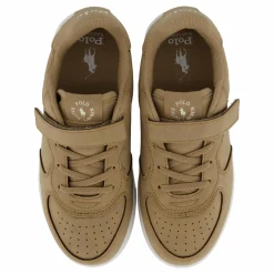 Barn Ralph Lauren Junior Masters Court Ps T-khaki Super Suede / Cream Pp