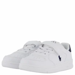 Barn Ralph Lauren Junior Masters Court Ps T-'white / Navy Tumbled