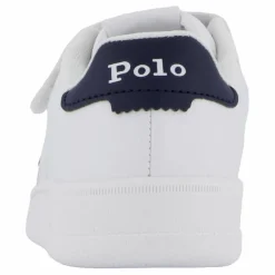 Barn Ralph Lauren Junior Masters Court Ps T-'white / Navy Tumbled