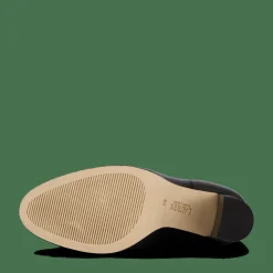 Lauren Ralph Lauren Maxie Burnished Leather Bootie Black