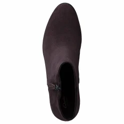 Clarks Maypearl Alice Dark Brown Suede