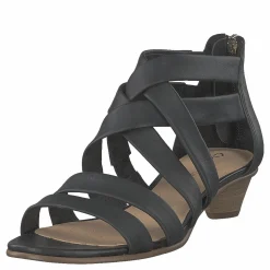 Clarks Mena Silk Black Leather