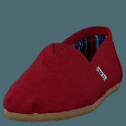 Toms Men's Classics Red Canvas