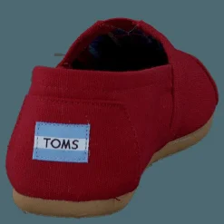 Toms Men's Classics Red Canvas