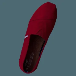 Toms Men's Classics Red Canvas
