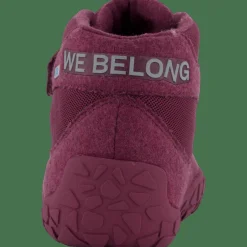 Barn Affenzahn Mid Boot Wool Dreamer Berry