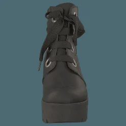 Johnny Bulls Mid Lace Boot Black/silver