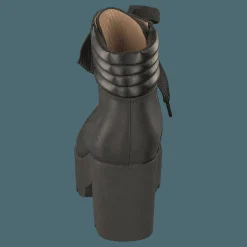 Johnny Bulls Mid Lace Boot Black/silver