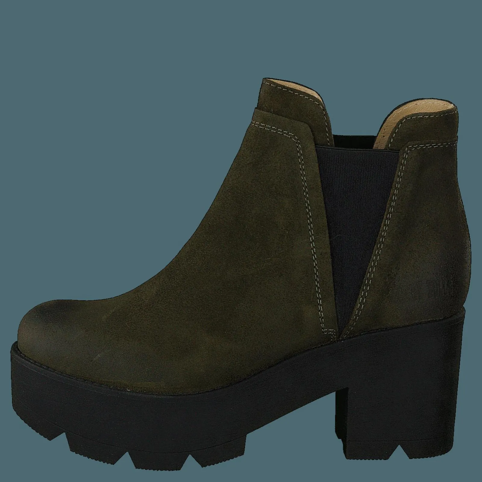 Johnny Bulls Mid Platform Boot Green