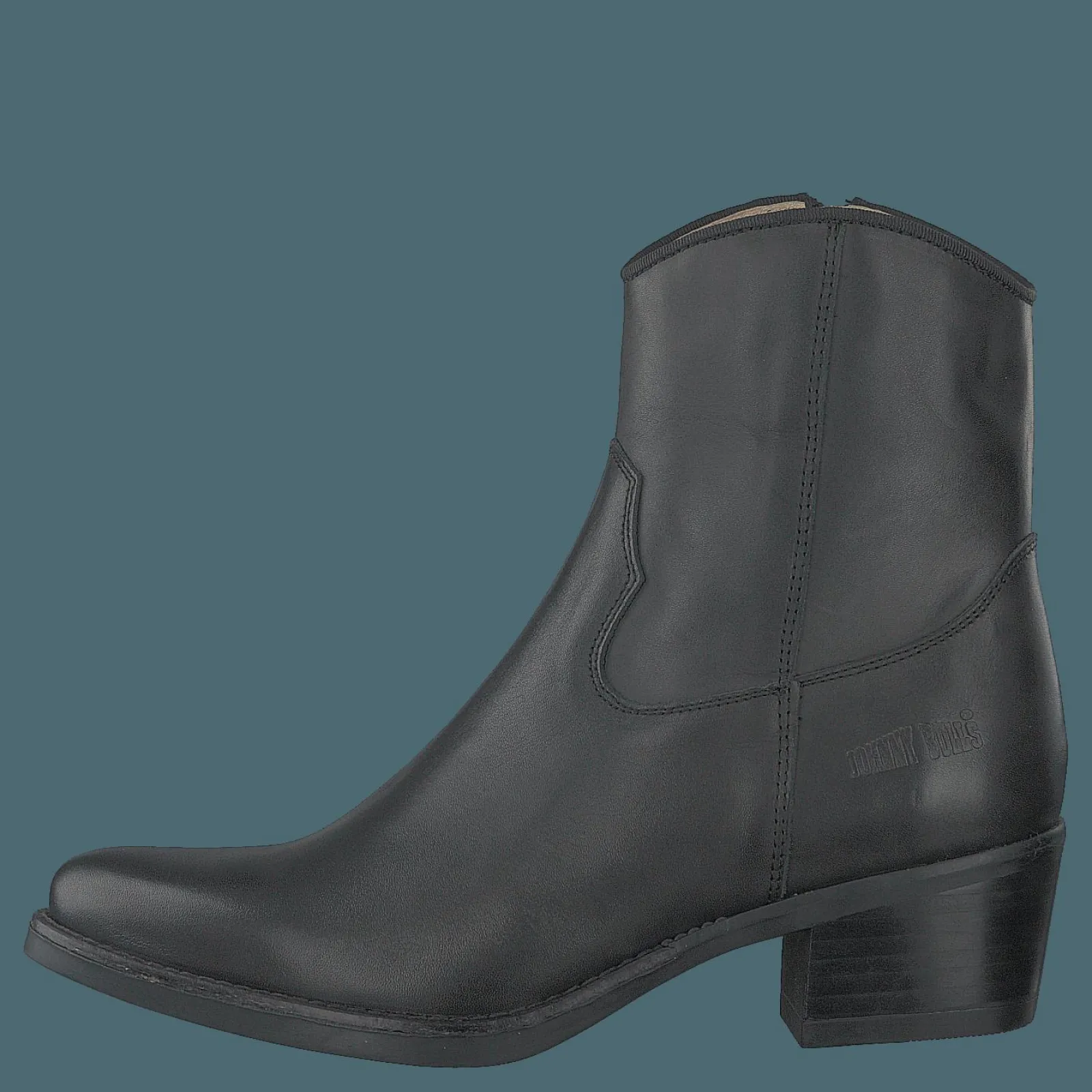 Johnny Bulls Mid Zip Boot Black