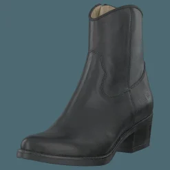 Johnny Bulls Mid Zip Boot Black