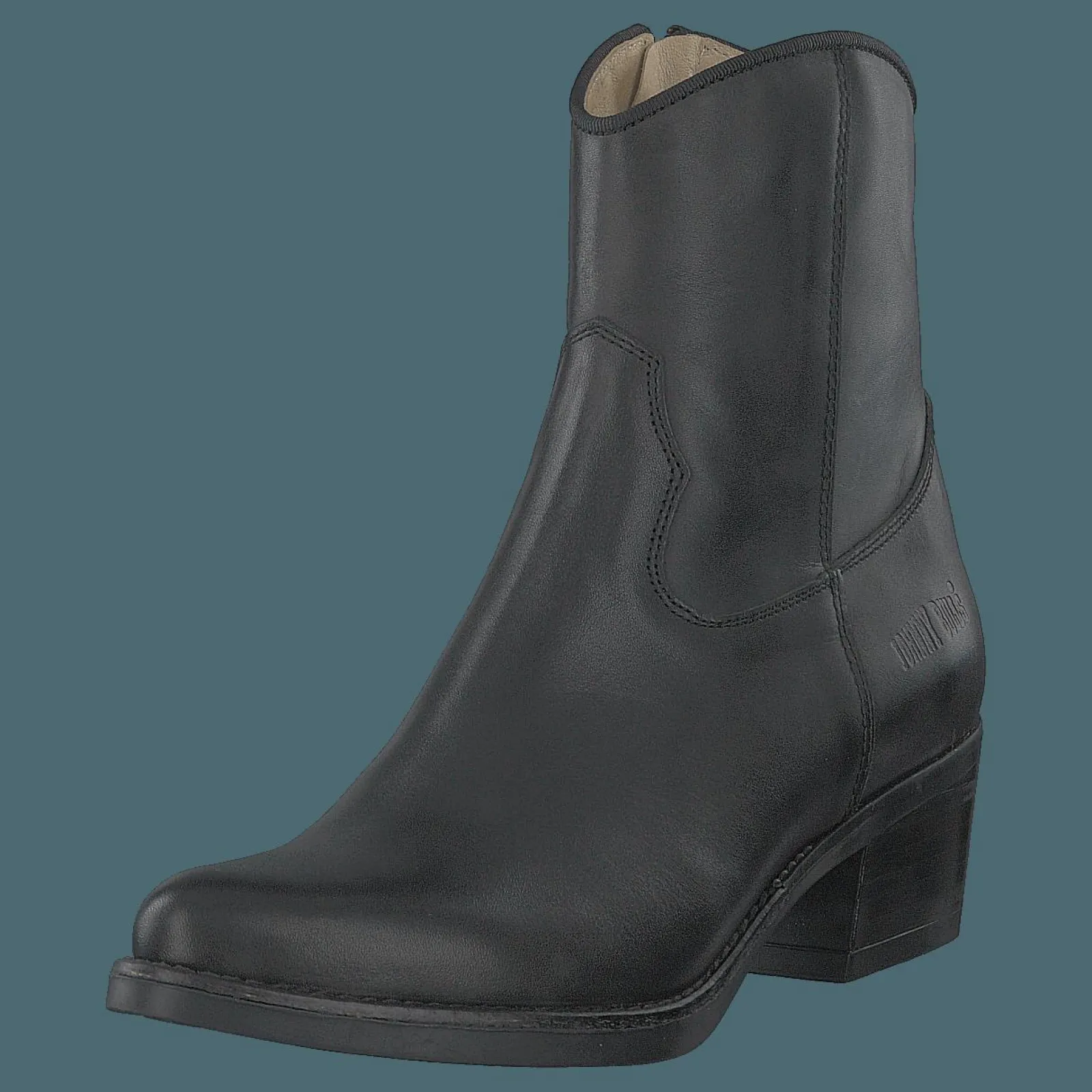 Johnny Bulls Mid Zip Boot Black