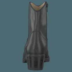 Johnny Bulls Mid Zip Boot Black