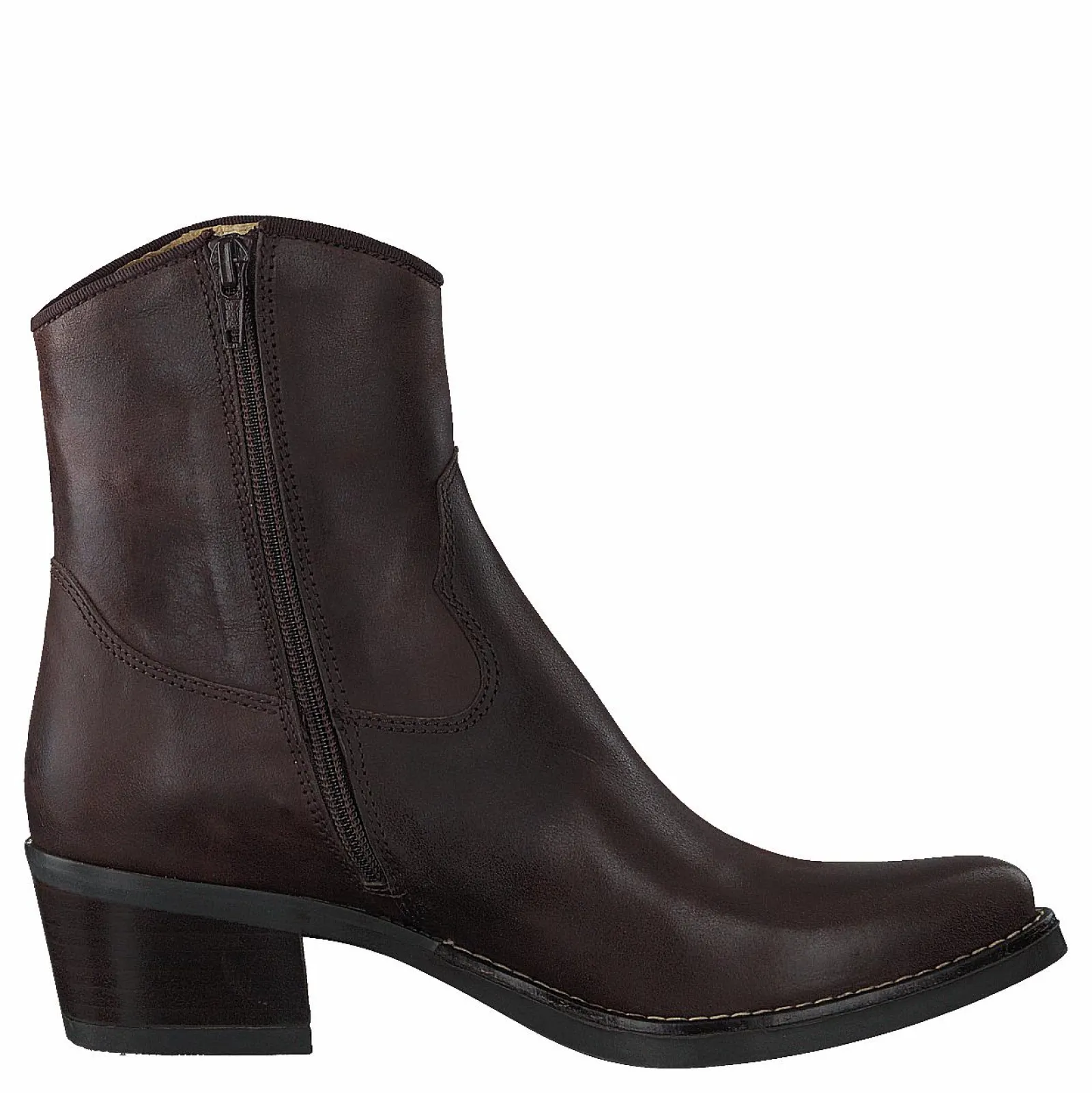 Johnny Bulls Mid Zip Boot Brown