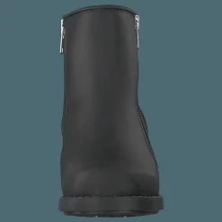 Johnny Bulls Mid Zip Boot Warm Lining Black/shiny Silver