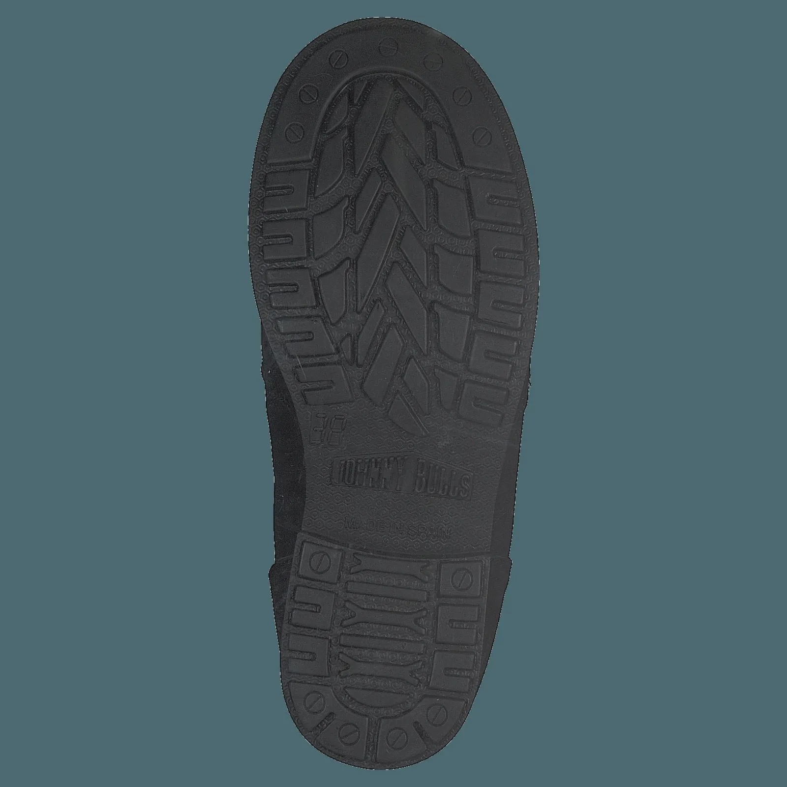 Johnny Bulls Mid Zip Boot Warm Lining Black/shiny Silver