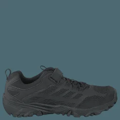 Barn Merrell Moab Fst A/c Low Wtpf Black/black
