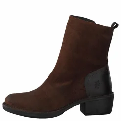 Fly London Moba032fly Oil Suede/rug Camel/dk Brown