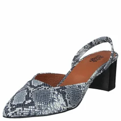 Twist & Tango Monaco Slingbacks Blue Snake
