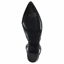 Twist & Tango Monaco Slingbacks Blue Snake